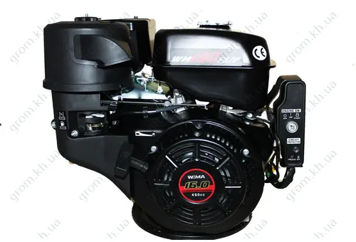 Фото 1- Двигатель бензиновый Weima WM190FE-S (CL) (центробежное сцепление, шпонка 25 мм, 16 л.с.)