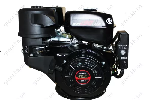 Фото 1- Двигатель бензиновый Weima WM190FE-S (CL) (центробежное сцепление, шпонка 25 мм, 16 л.с.)