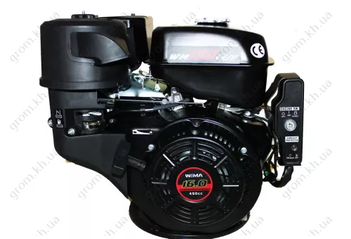 Фото 1- Двигатель бензиновый Weima WM190FE-S (CL) (центробежное сцепление, шпонка 25 мм, 16 л.с.)