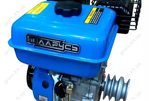 Фото 1- Двигун бензиновий Білорусь 170F (7,5 л.с., 3х струмковим шківом та бак 5 літрів)