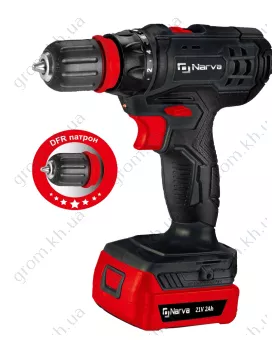Фото 1- Аккумуляторный шуруповерт Narva NCD-21Q (съемный патрон)