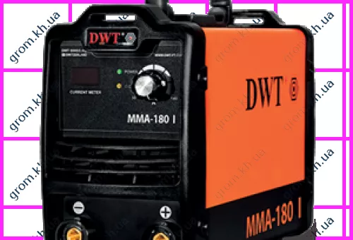 Фото 1- Зварювальний інвертор DWT MMA-180 I