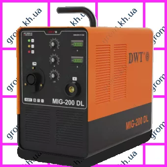 Фото 1- Зварювальний напівавтомат DWT MIG-200 DL