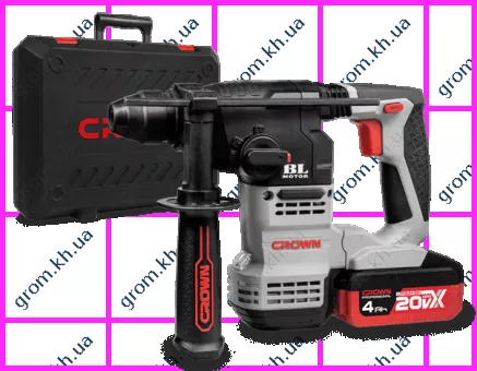 Фото 1- Перфоратор Crown CT28001HX-4 BMC