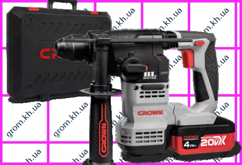Фото 1- Перфоратор Crown CT28001HX-4 BMC