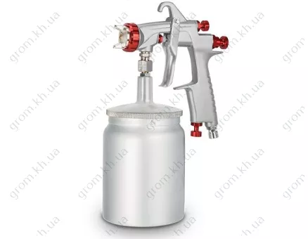 Фото 1- Пневматический краскораспылитель Crown CT38104-1,8