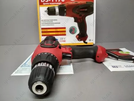Фото 1- Сетевой шуруповерт Ижмаш DS-1170 Профи Industrial Line