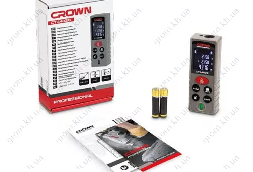 Фото 1- Лазерний далекомір Crown CT44028