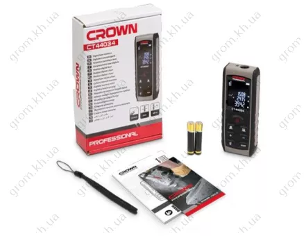 Фото 1- Лазерний далекомір Crown CT44034