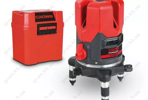 Фото 1- Лазерний нівелір Crown CT44023 BMC