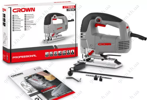 Фото 1- Електролобзик Crown CT15189