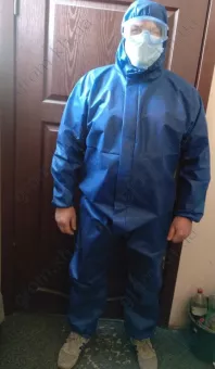 Фото 1- Костюм защитный из спанбонда ПАНцирь 50 PRO XL