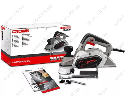 Фото 1- Электрорубанок Crown CT14019X