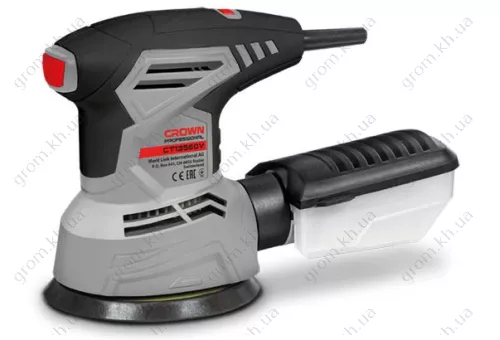 Фото 1- Ексцентрикова шліфувальна машина Crown CT13560V