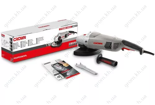 Фото 1- Кутова шліфувальна машина Crown CT13489-230S