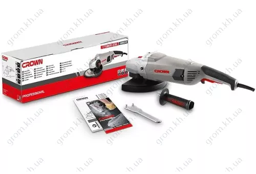 Фото 1- Кутова шліфувальна машина Crown CT13500-230N