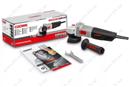 Фото 1- Угловая шлифмашина Crown CT13499-115