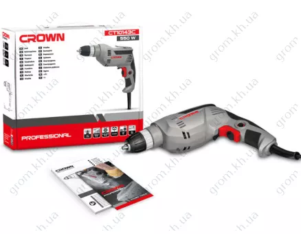 Фото 1- Дриль ненаголошений Crown CT10143-13С