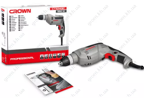 Фото 1- Дрель безударная Crown CT10143-13С