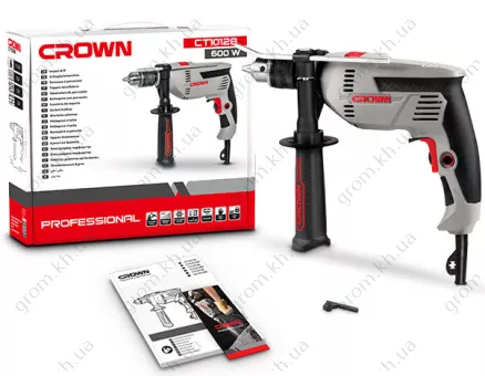 Фото 1- Дрель ударная Crown CT10129