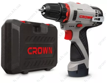 Фото 1- Шуруповерт акумуляторний Crown CT21072HX-2 BMC
