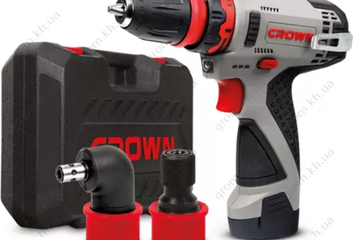 Фото 1- Дрель-шуруповерт Crown CT21072HQX-2 BMC