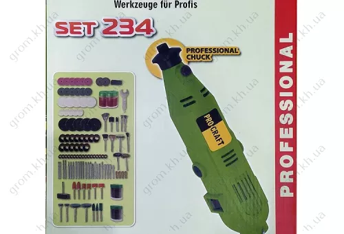 Фото 1- Гравер Procraft PG-400 set 234