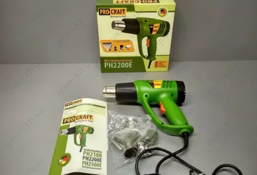 Фото 1- Фен промышленный Procraft PH-2200E