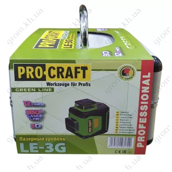 Фото 1- Лазерный уровень Procraft LE-3G