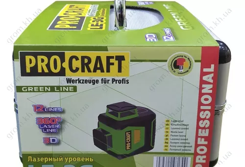 Фото 1- Лазерный уровень Procraft LE-3G