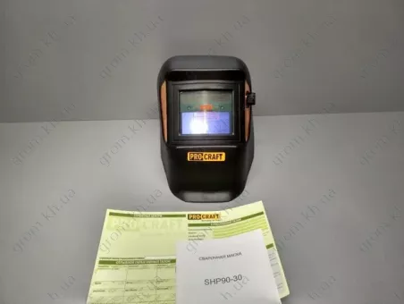 Фото 1- Зварювальна маска Procraft SHP90-30