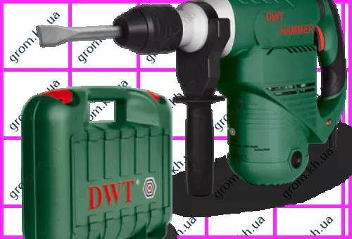 Фото 1- Электрический отбойный молоток DWT H-1200 VS BMC