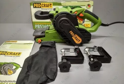 Фото 1- Стрічкова шліфувальна машина Procraft PBS-1600