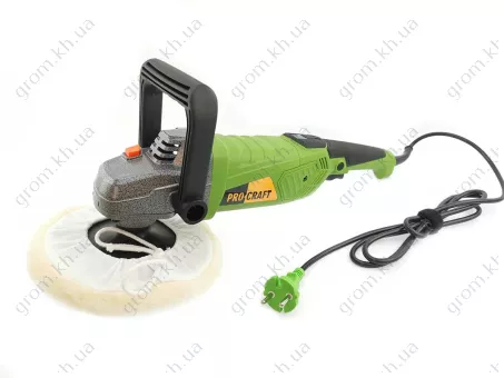 Фото 1- Машина полировальная Procraft PМ-2100Е (LCD дисплей)