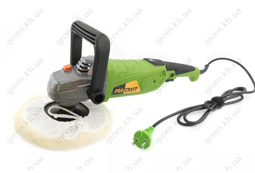 Фото 1- Машина полірувальна Procraft PМ-2100Е (LCD дисплей)
