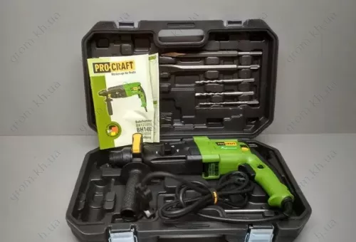 Фото 1- Перфоратор Procraft BH-1400 прямий