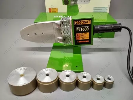 Фото 1- Паяльник для пластиковых труб Procraft PL-1600