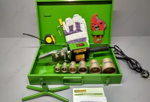 Фото 1- Паяльник для пластиковых труб Procraft PL-2300