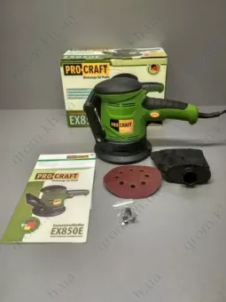 Фото 1- Эксцентриковая шлифмашина Procraft EX-850E