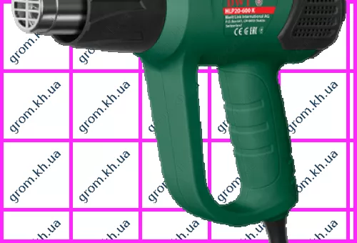 Фото 1- Промисловий фен DWT HLP20-600 K