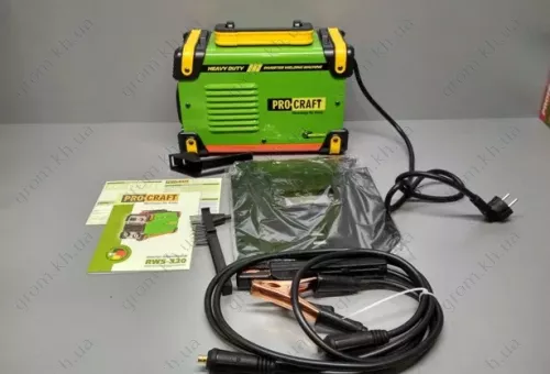 Фото 1- Сварочный инвертор Procraft RWS-320 (LCD-дисплей, антизалипание, горячий старт)