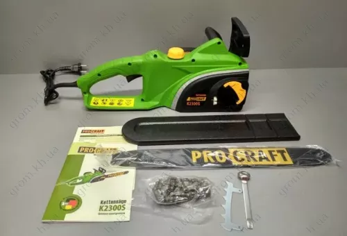 Фото 1- Электропила Procraft K-2300S боковая