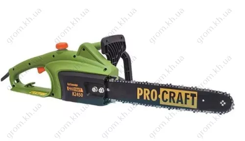 Фото 1- Електропилка Procraft K-2450 збоку