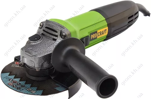Фото 1- Машина кутова шліфувальна Procraft PW-1100 125 мм