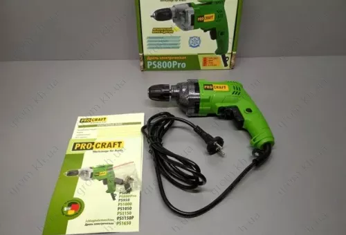 Фото 1- Дриль Procraft PS-800 PRO без ударного