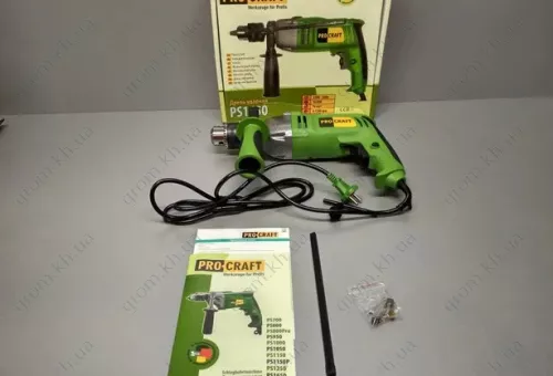 Фото 1- Дрель Procraft PS-1650