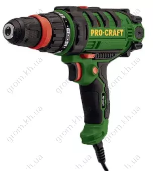 Фото 1- Шуруповерт мережевий Procraft PB-1150 DFR патрон 2-х швидкісний