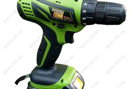 Фото 1- Шуруповерт аккумуляторный Procraft РА-18 PRO с DFR патроном