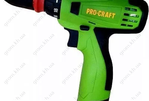 Фото 1- Шуруповерт аккумуляторный Procraft РА-12 PRO с DFR патроном