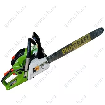 Фото 1- Бензопила Procraft GS-52T (1 шина 1 ланцюг 45)